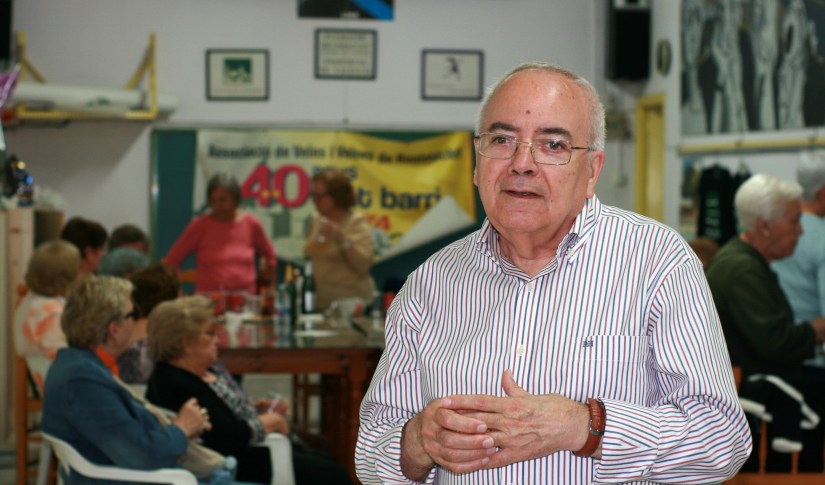 Antonio Pérez, presidente de la Asociación vecinal de Benimaclet