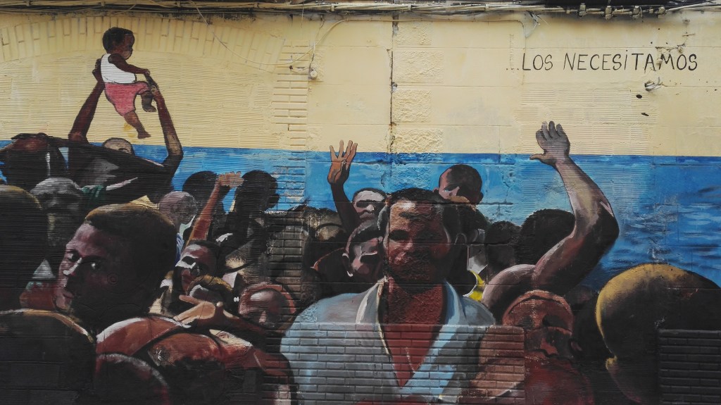 Mural de la calle Peris Mencheta de Benimaclet.