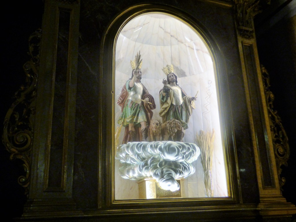 Los santos de la Piedra en la iglesia de Benimaclet