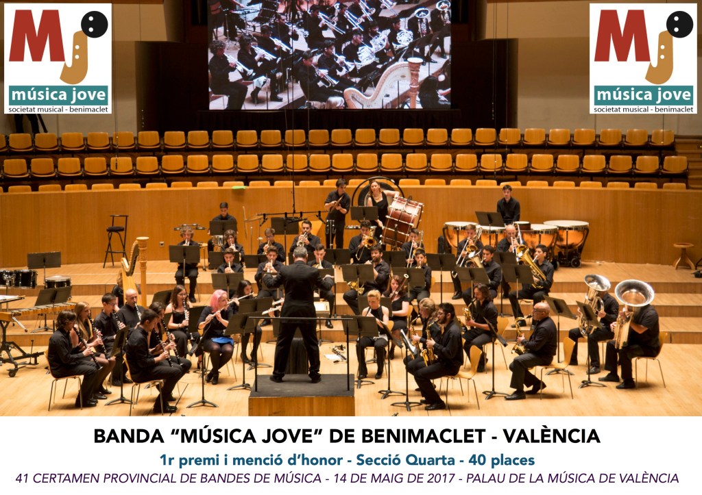 La Banda Música Jove en el Palau de la Música