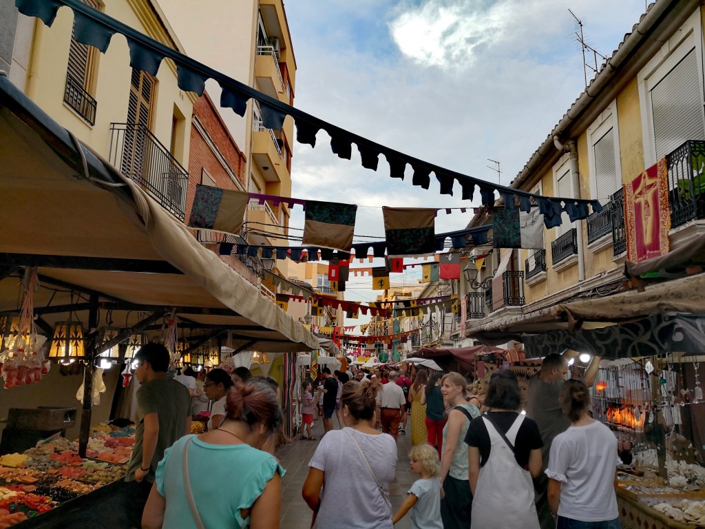 Mercadillo medieval en Benimaclet