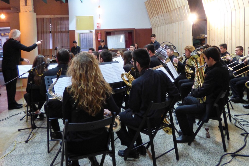 Concierto dirigido por Van der Roost en Benimaclet.