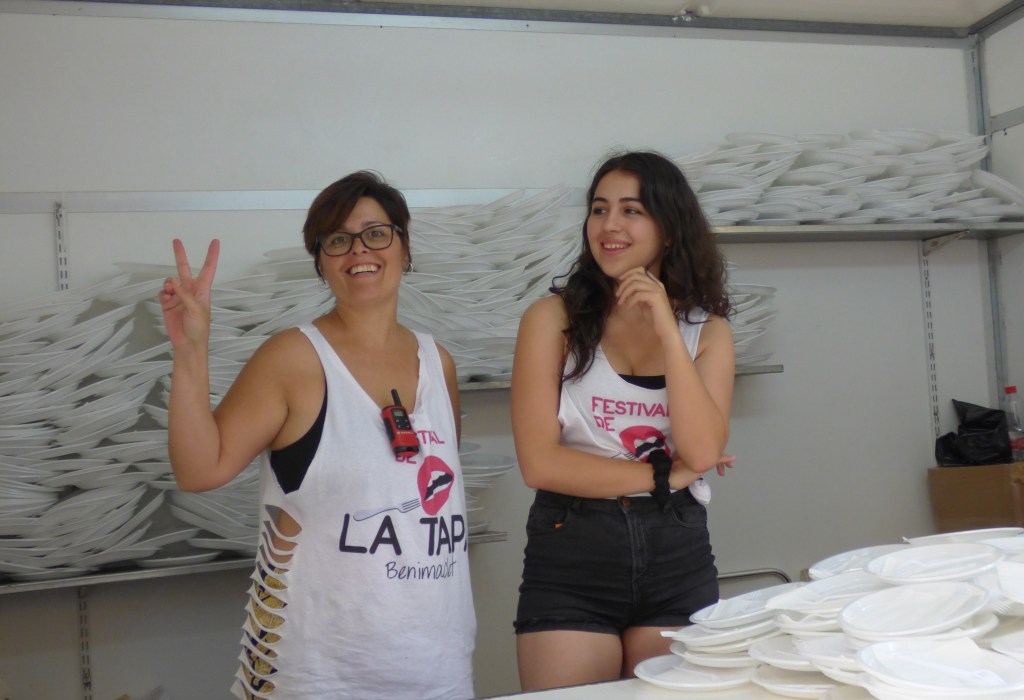 Vista del festival de la tapa de Benimaclet