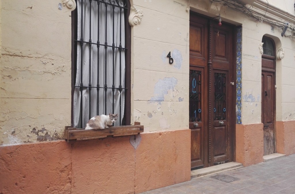 Una fachada de Benimaclet