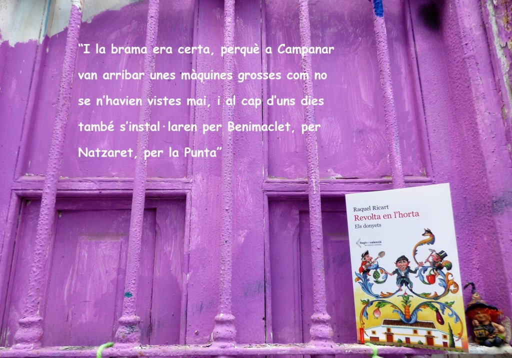 Libro 'Revolta en l'horta', donde sale Benimaclet.