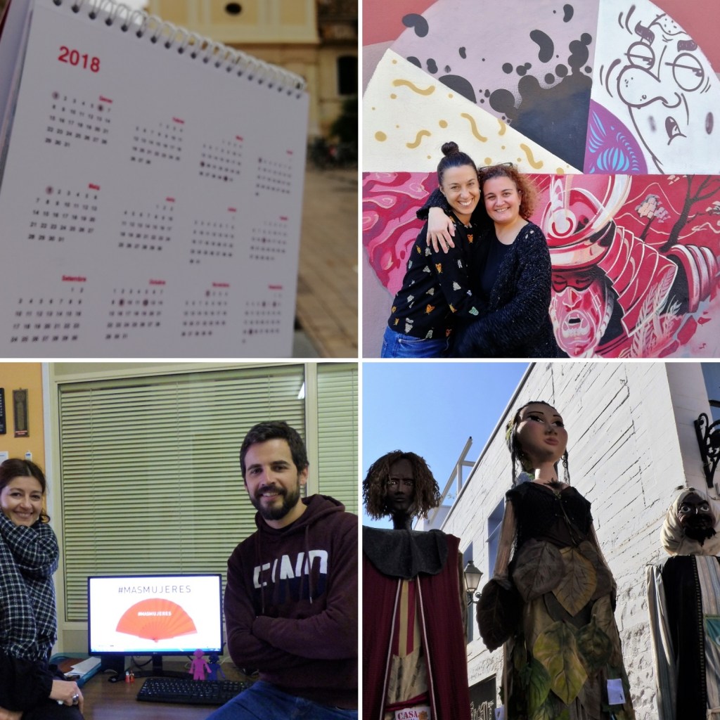 Fotomontaje de iniciativas en Benimaclet