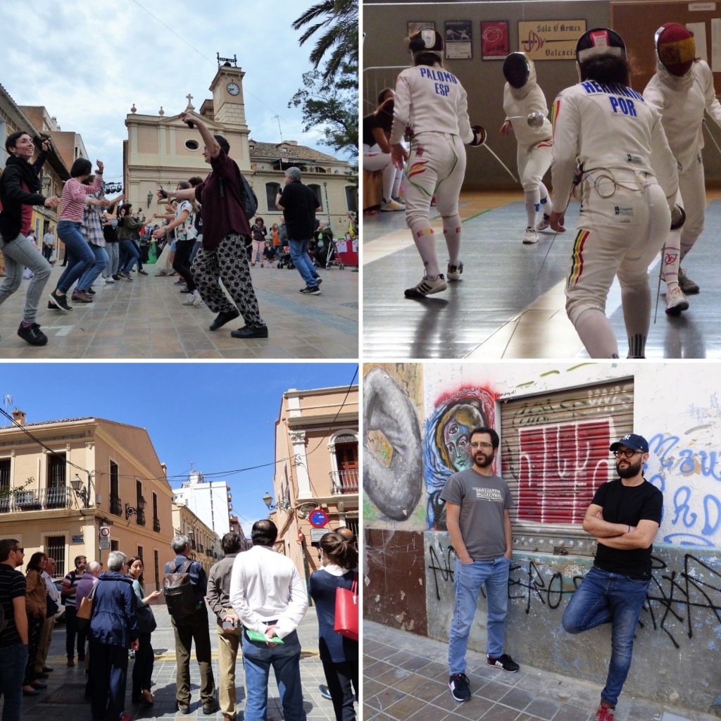 Fotomontaje de iniciativas en Benimaclet