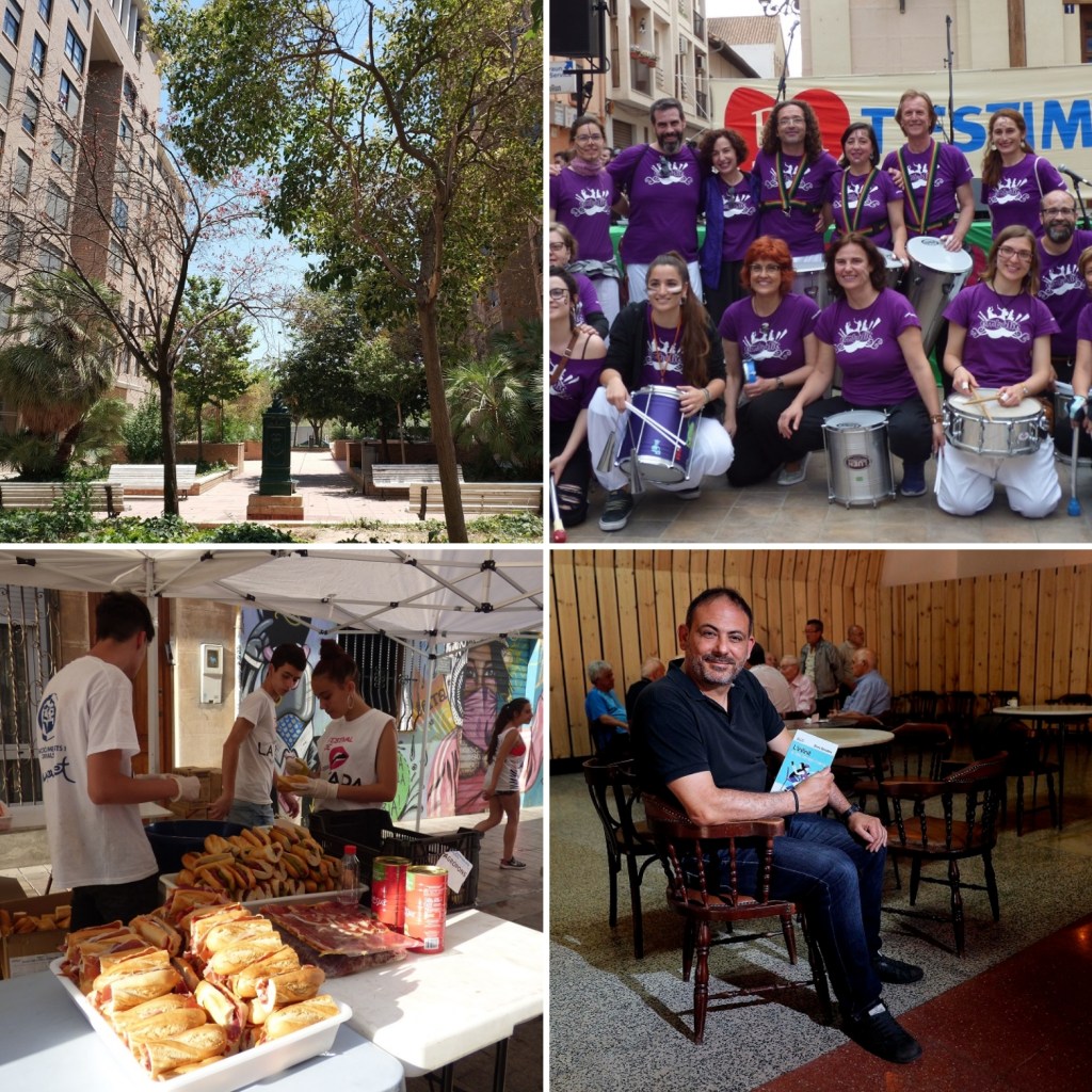 Fotomontaje de iniciativas en Benimaclet