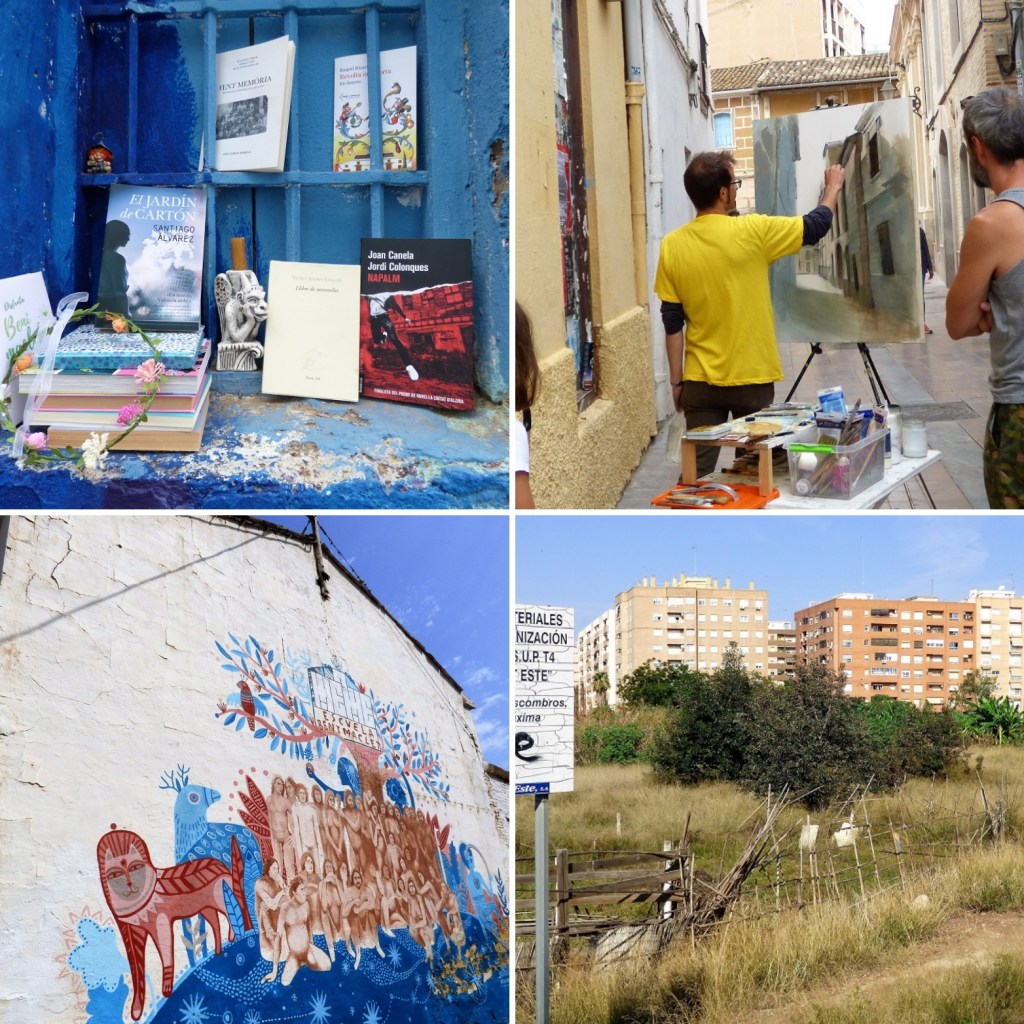 Fotomontaje de iniciativas en Benimaclet