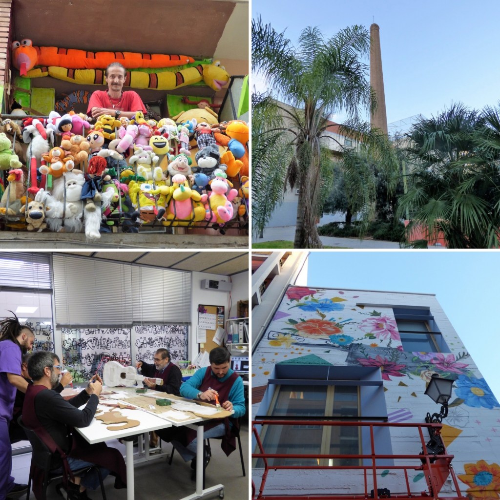 Fotomontaje de iniciativas en Benimaclet