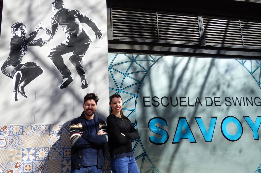 Los propietarios de la escuela de swing Savoy, en Benimaclet