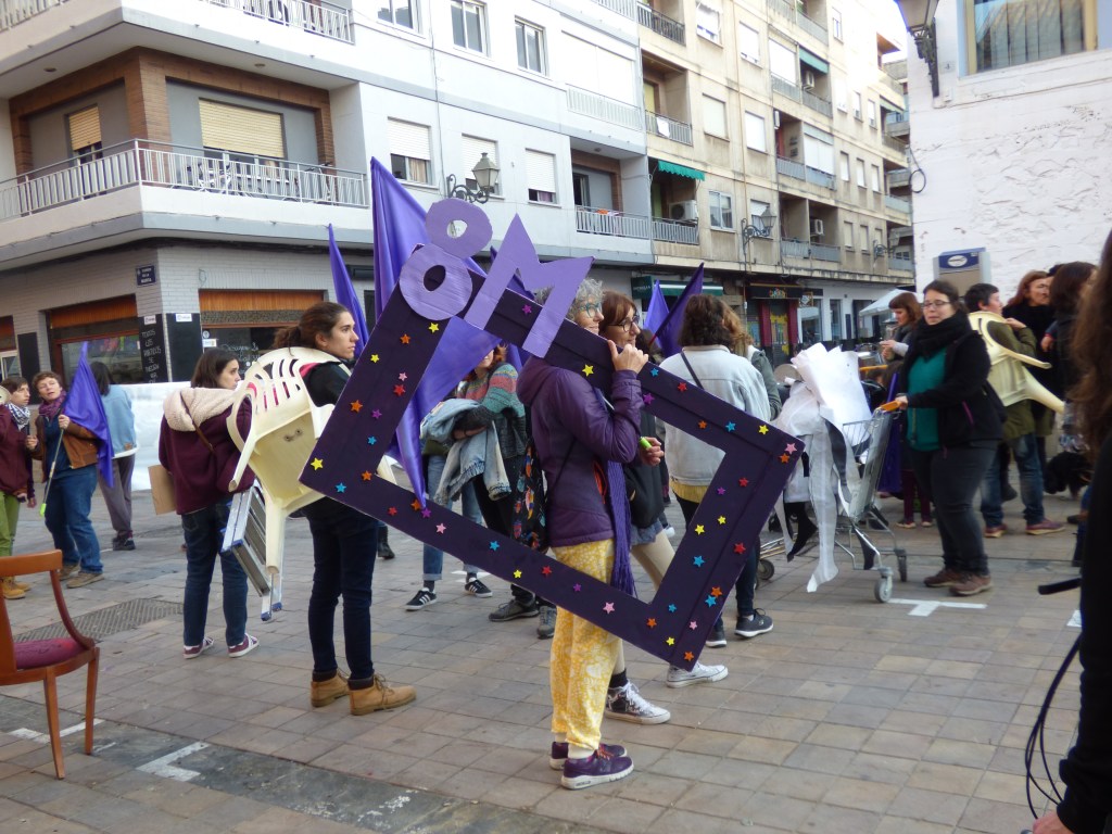 Pasacalles en Benimaclet por el 8M
