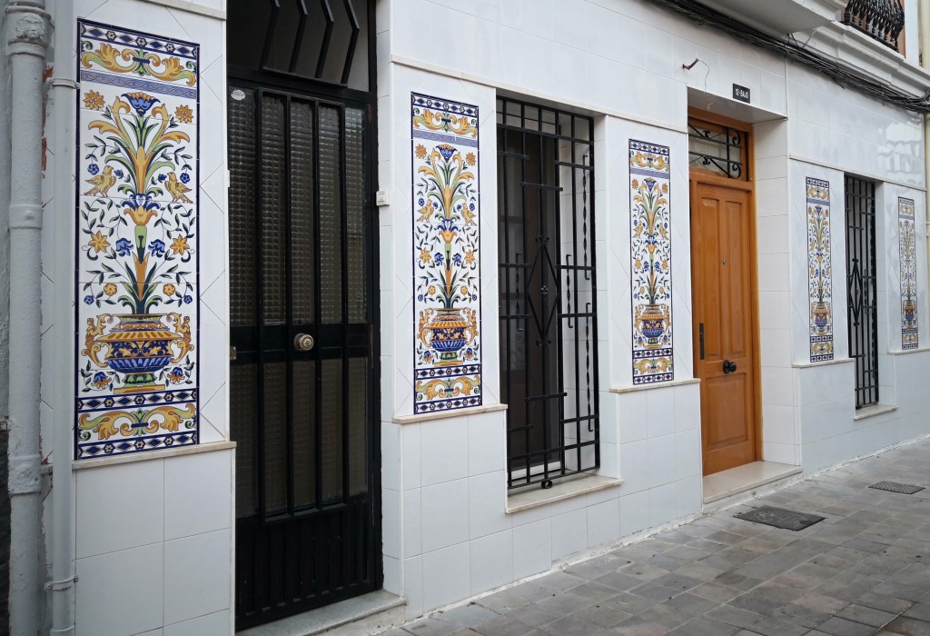 Fachada de una casa de Benimaclet