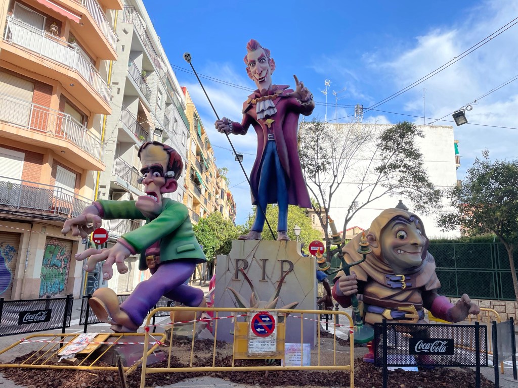 Falla Padre Alegre de Benimaclet de 2021. 