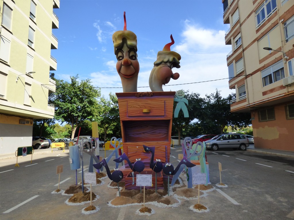 Falla La Nova de Benimaclet de 2021. 