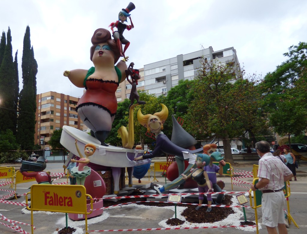 Falla Emili Baró de Benimaclet de 2021. 