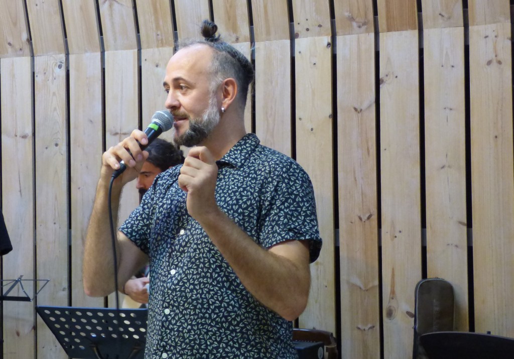 Vicent Almenar, coordinador e impulsor de la Jam Session de Benimaclet.