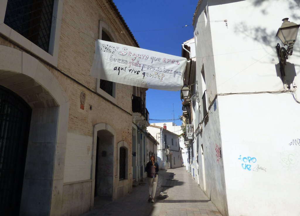 Llamada de atención "a la buena gente" para que se respete el descanso en Benimaclet.