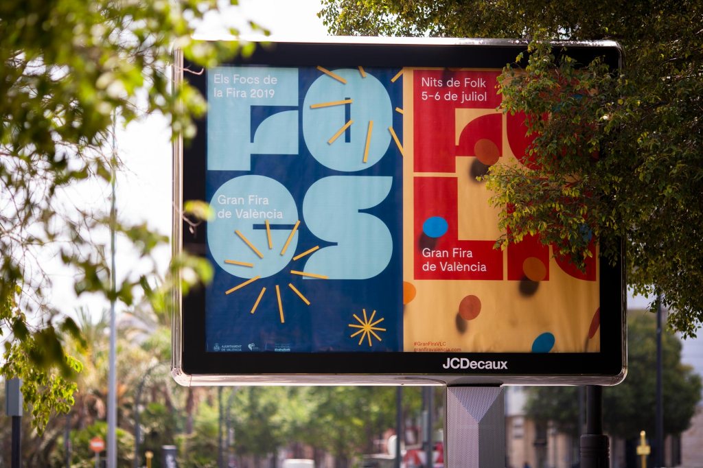 La identidad gráfica de la Fira de Juliol de 2019 nació también en Benimaclet, gracias a Estudio Menta.