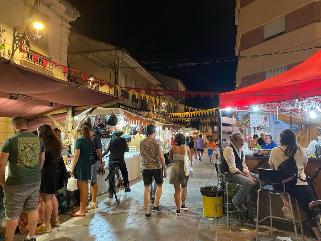 Mercadillo medieval en Benimaclet