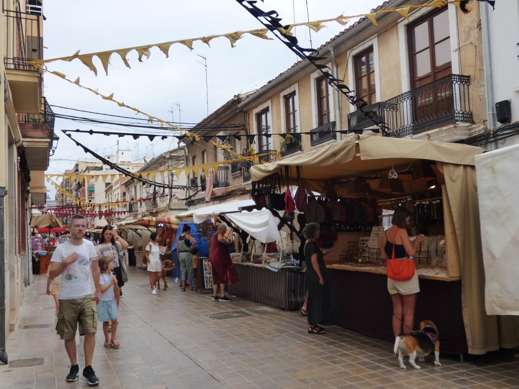 Mercadillo medieval en Benimaclet