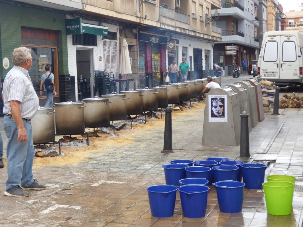 Calderas al fuego para las fiestas patronales de Benimaclet