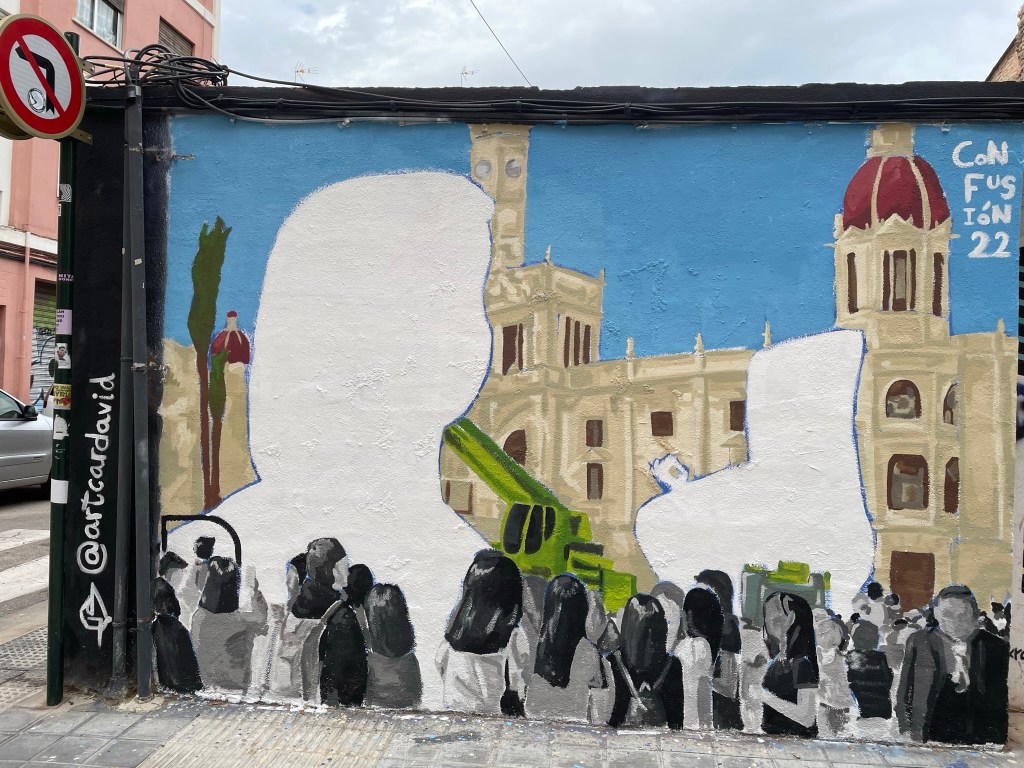 Mural en Benimaclet de David Carrasco