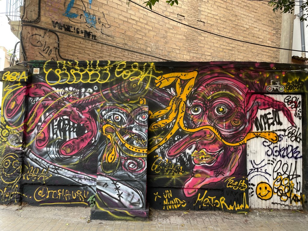 Mural de Cofla en Benimaclet