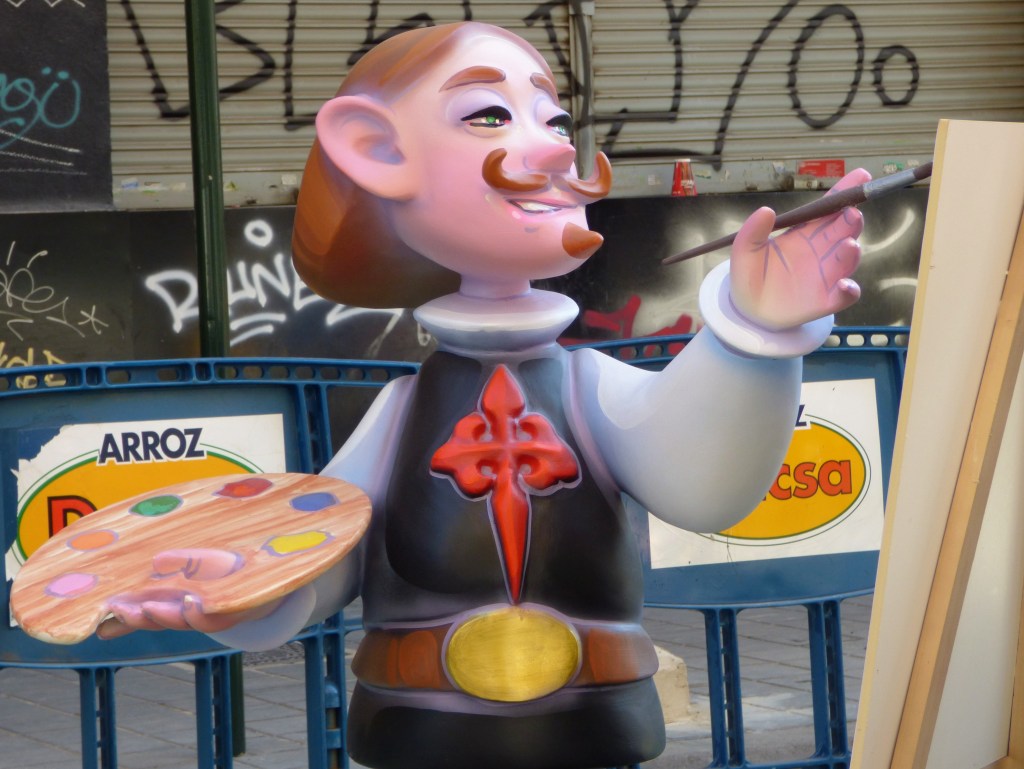 Velázques en la Falla Els Jovenils 2023