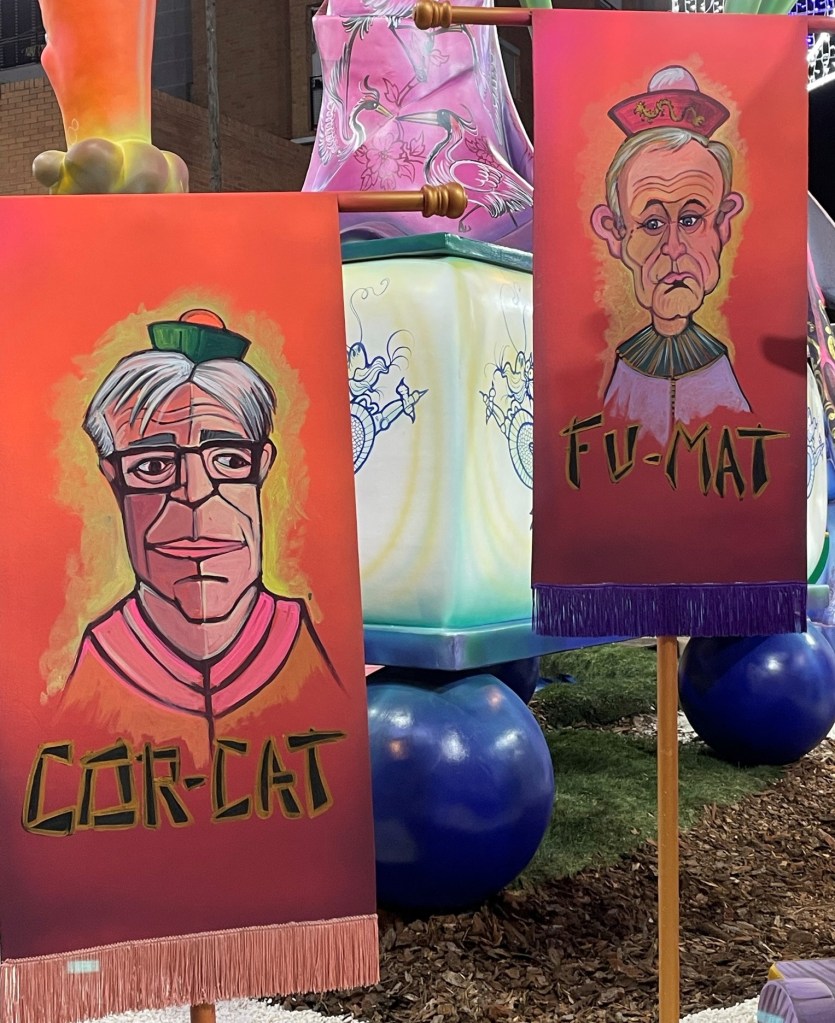 Estandartes de la Falla Primat Reig Vinaroz 2023