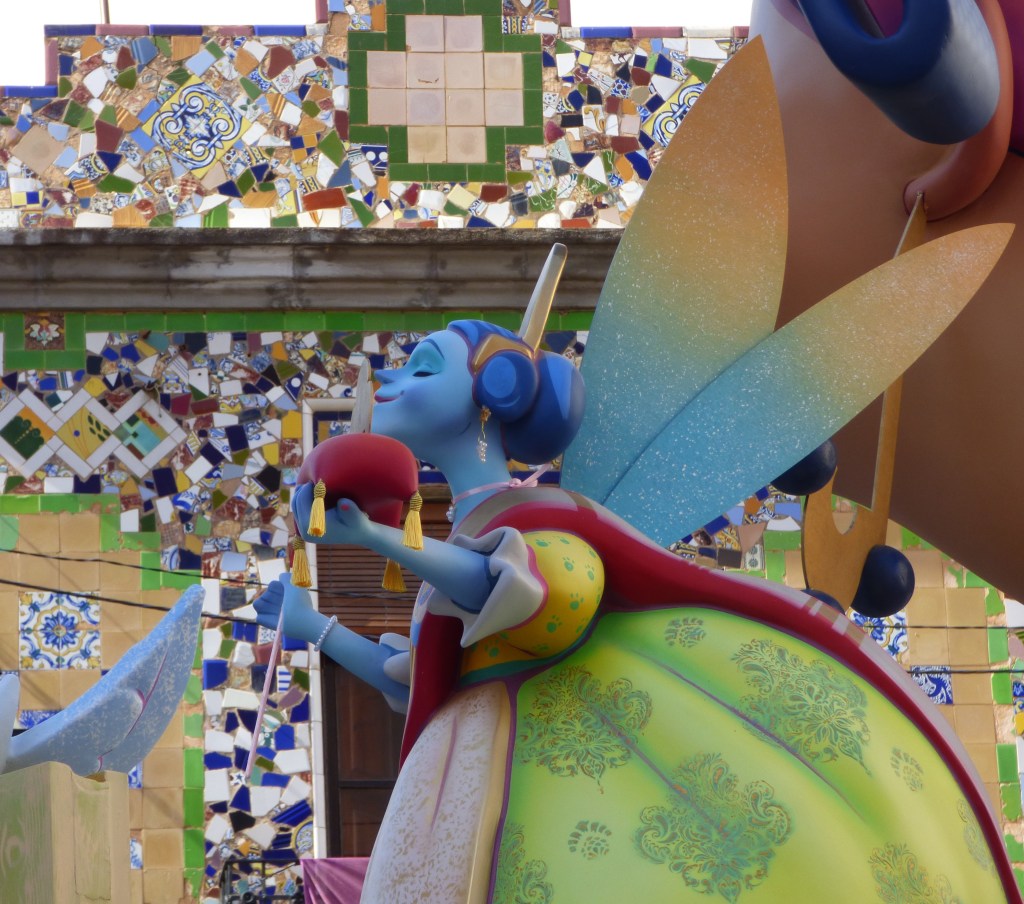 Detalle de la Falla Mistral Murta 2023