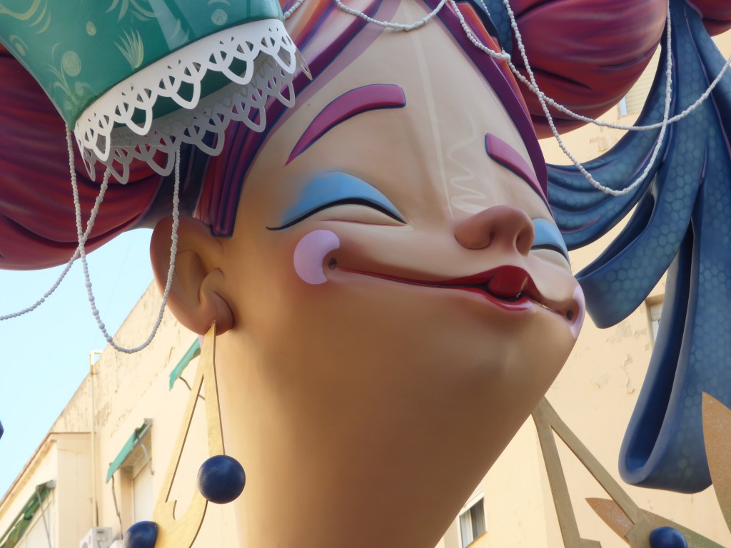 Detalle de la Falla Mistral Murta 2023