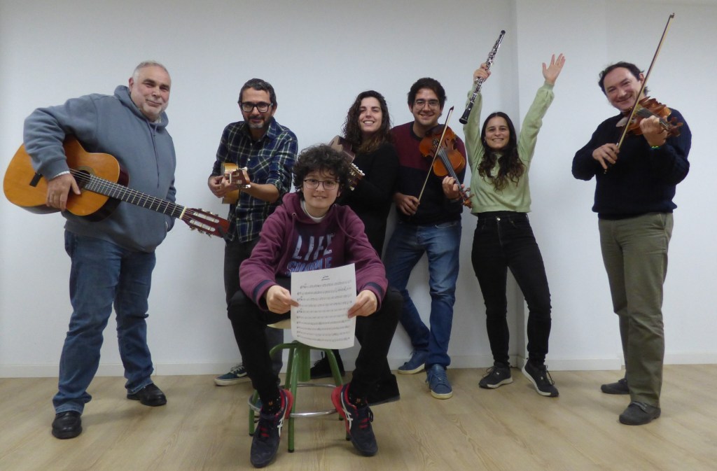 La rondalla tradicional del CIM Benimaclet