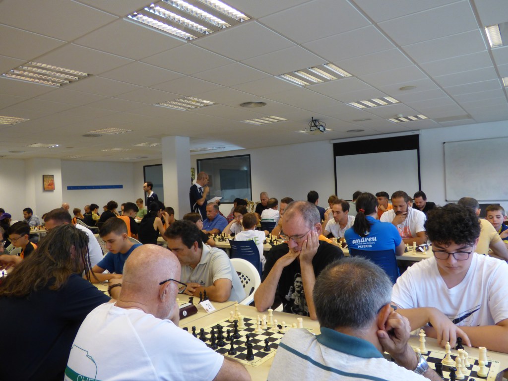 Torneo de ajedrez organizado por el club Gambito Benimaclet