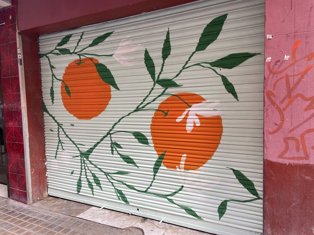 Mural de Petunia para el festival conFusión 2023. ©DsftBenimaclet