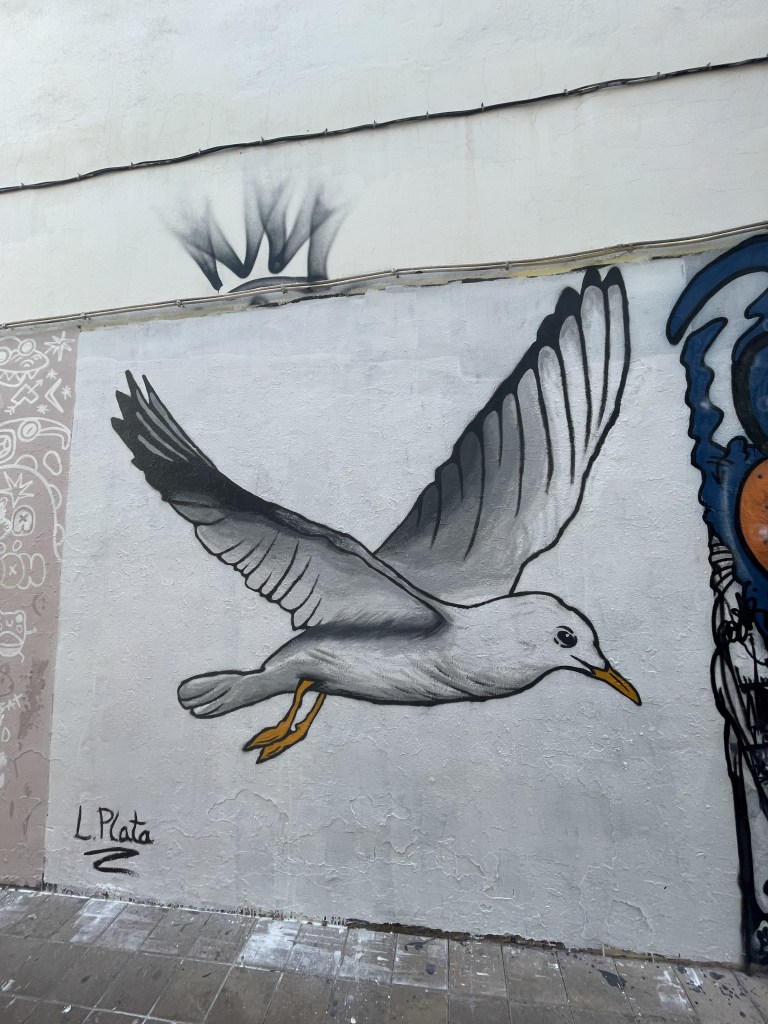 Mural de Lluna de Plata para el festival conFusión de Benimaclet 2023. ©DsftBenimaclet
