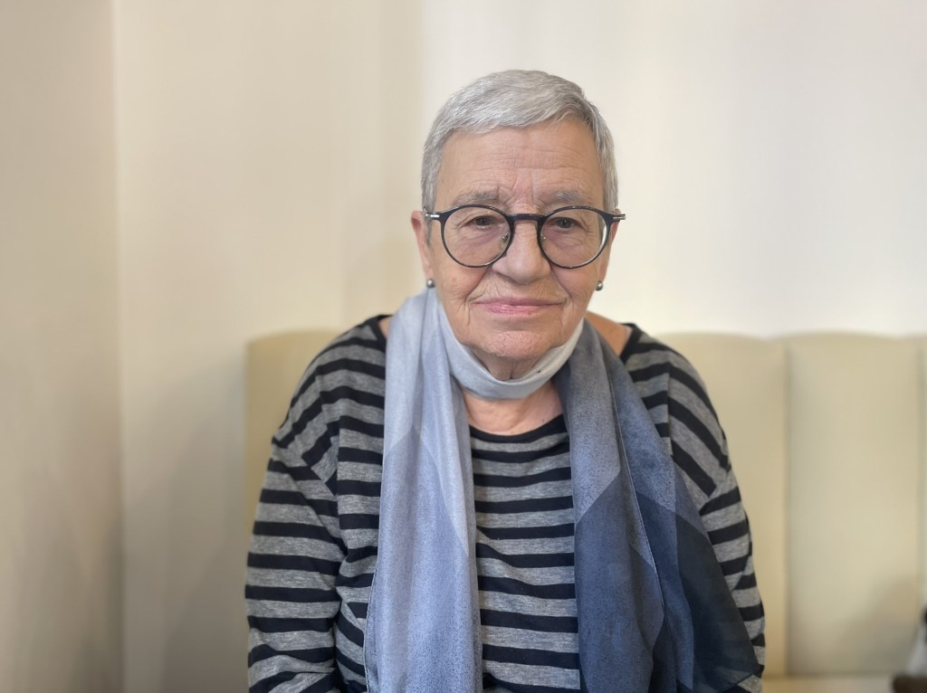 Elisa Sanchis durante la entrevista con Disfruta Benimaclet