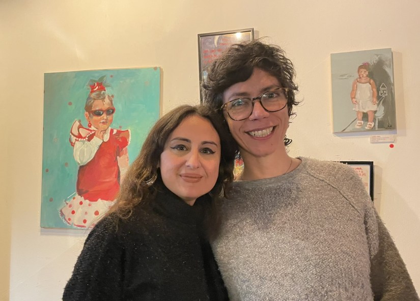 Las coordinadoras del 'death café' de Benimaclet