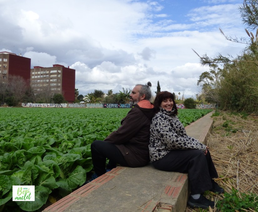 Xavi Santillana y Noelia Arcos, impulsores del colectivo artístico Penja'm