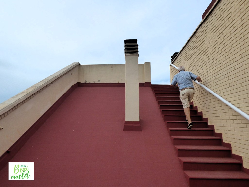 Terraza de la Cooperativa Benlliure