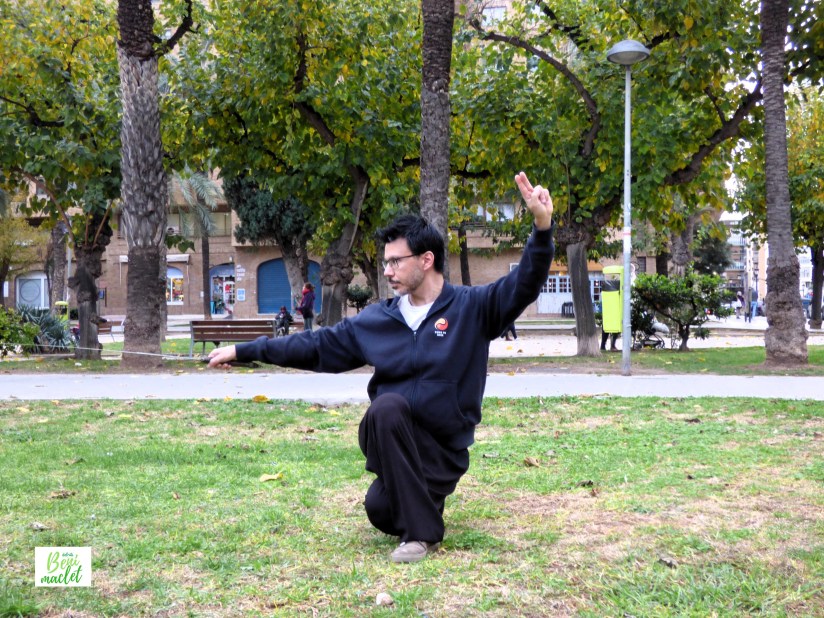 Manue Rodríguez, bicampeón de España de taichí