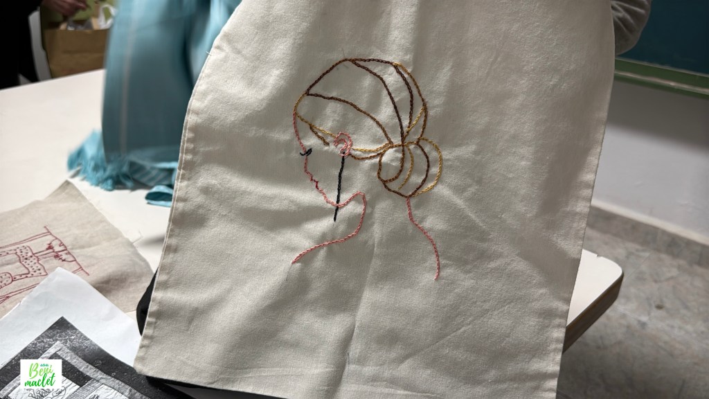 Creaciones del grupo de patchwork de la asociación vecinal de Benimaclet.