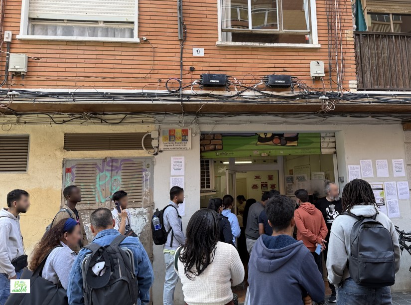 Exterior de la sede de Rumiñahui en Valencia